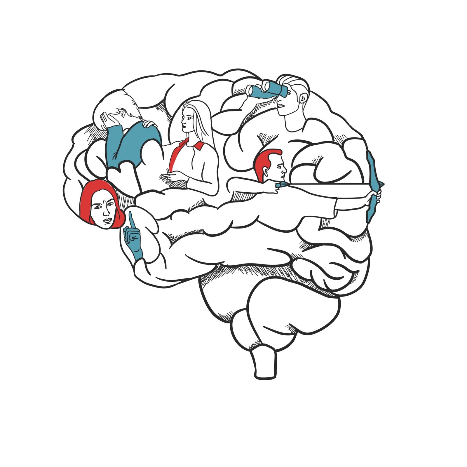 illustratie-brein-persoonlijkheden