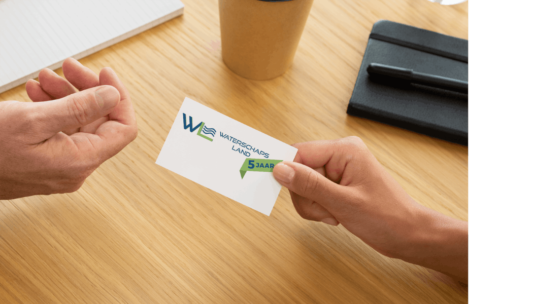 jubileum logo ontwerp van waterschapsland