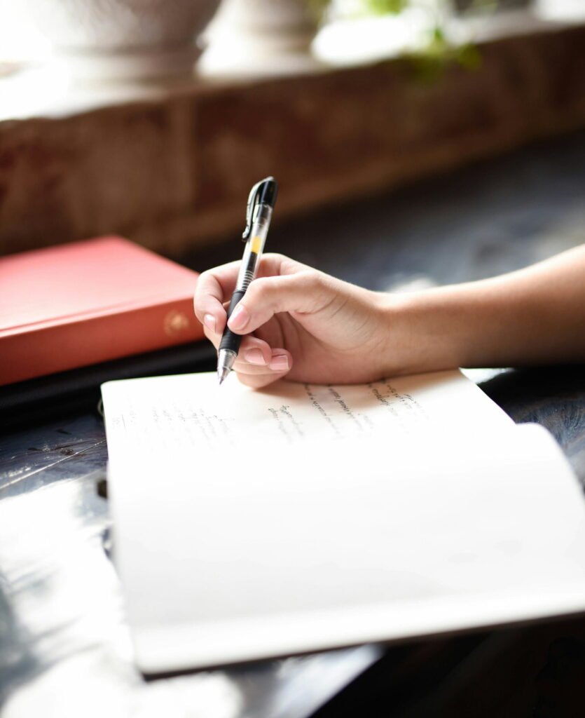 copywriter schrijft tekst